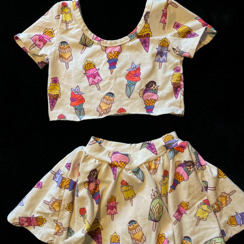 Disney Princess Ice Cream Skirt Set - Wild Rich Kids